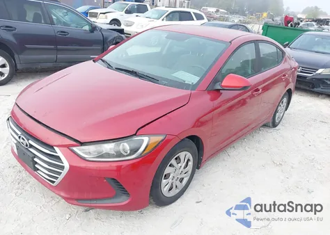 2017 Hyundai Elantra Se из США, поврежденный, VIN KMHD74LF2HU429063